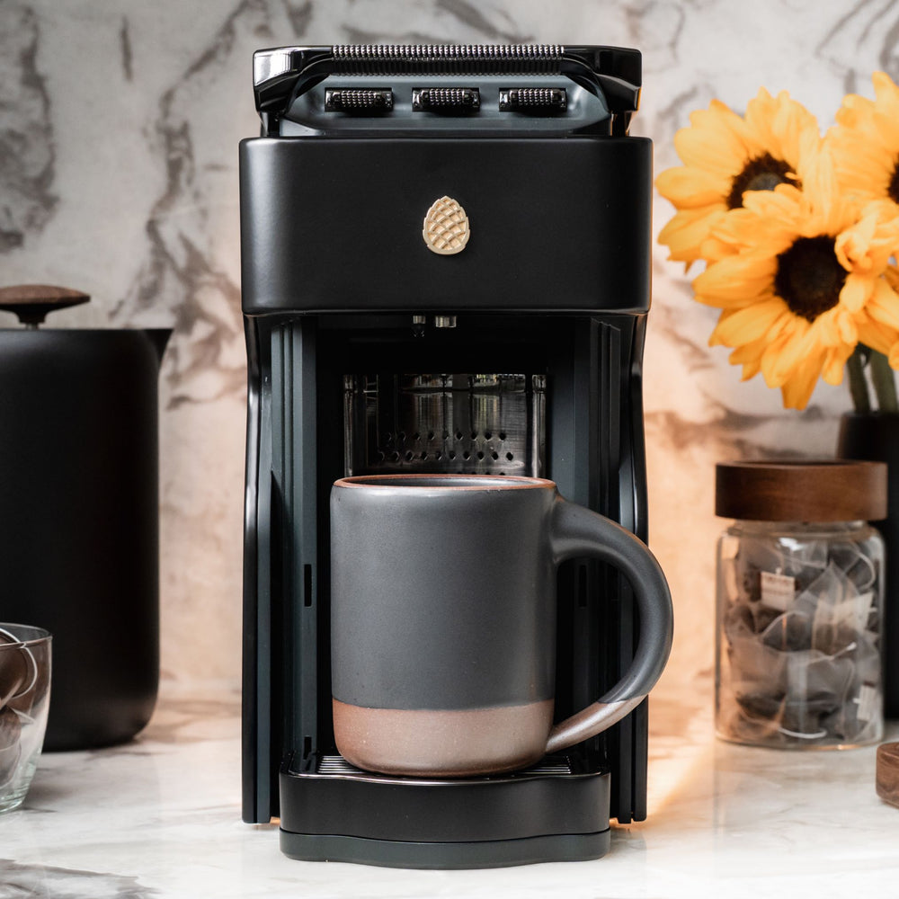 Nespresso Compatible Espresso Machine | Milton Line1 | Black Walnut ...